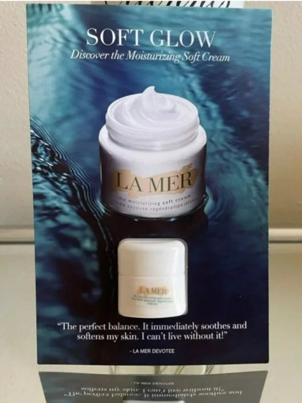 LA MER The Moisturizing Soft Cream 5ml Deluxe Sample Moisturizer